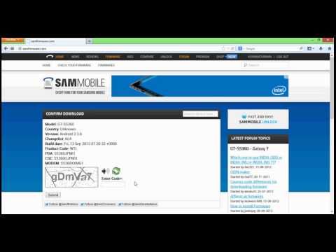 samfirmware tool
